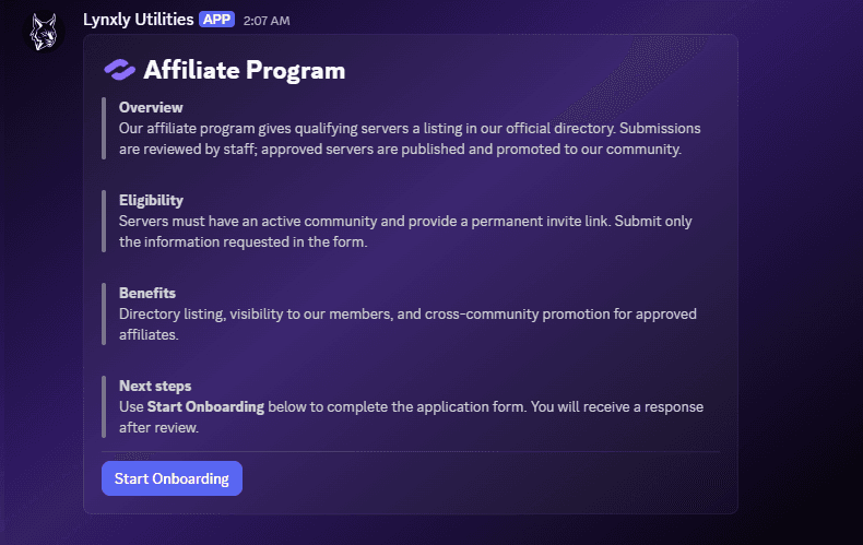 Lynxly Utilities — Affiliate Program