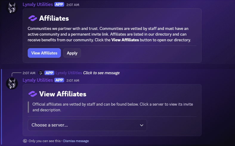Lynxly Utilities — Affiliates & Directory